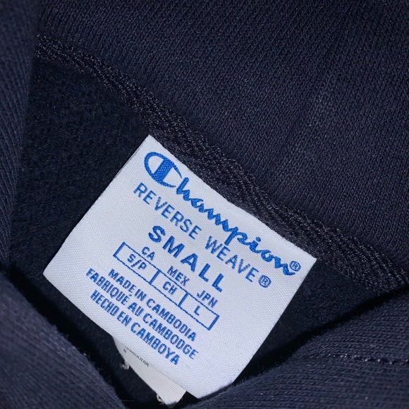 Champion reverse weave cropped hoodie - Picture 4 of 5